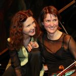 La violinista Viktoria Mullova y la pianista Katia Labèque