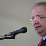 Ministro de Defensa Nacional acompañado del director de la policía nacional5