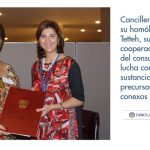 Cancilleres de Colombia y Ghana