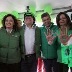 Rafael Pardo, Claudia López y Angelica Lozano