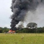 Se accidentó helicóptero de la Policía en el Meta