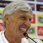 Rueda de prensa José Pékerman, DT de Colombia.