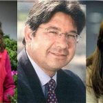 Magdalena Correa, Alejandro Linares y Catalina Botero.