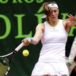 La tenista colombiana fue superada por la sueca en la semifinal del Seguros Bolívar Open