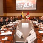 Ministros de Defensa, cúpula militar y cancilleres de Colombia y Perú se reunieron en Lima7