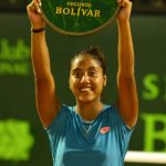 Daniela Seguel, campeona en individuales y dobles. Foto: Oficina de prensa.