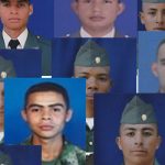 uniformados que murieron en una emboscada del ELN en Guicán, Boyacá