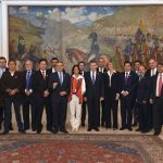 Gobernadores de la U en reunión con el Presidente