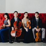 Attacca Quartet Photo with Nate Schram.