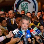 Santos se mostró honrado de que Colombia sea el único país no miembro de la Apec invitado a la Cumbre en Manila,