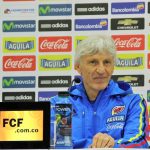 Pékerman en el previo de Colombia vs Argentina2