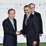 Cumbre del COP21 desde París, Francia