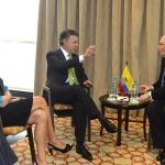 Santos se reunió con el jefe de Gabinete de la ONU, Edmond Mulet,2