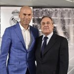 Zinedine Zidane y Florentino Pérez