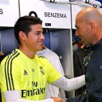 Zidane y James