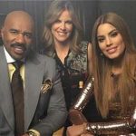 Foto confirma que se entrevistó con presentador que, por error, la nombró Miss Universo dos minutos.