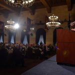 El Presidente Juan Manuel Santos invitó a los empresarios estadounidenses a ser socios de la nueva Colombia en paz, este miércoles en la Cámara de Comercio de Estados Unidos en Washington.