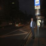 Recorrido alcalde Peñalosa con los empresarios en TransMilenio