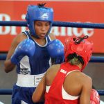 Ingrith Valencia, boxeadora colombiana.