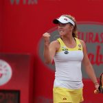 La ucraniana Elina Svitolina, principal estrella del Claro Open de Bogotá.