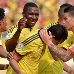 James felicita a Bacca por los dos goles ante Ecuador
