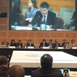 Al presidir las reuniones de primavera del FMI y del Banco Mundial, el Ministro Mauricio Cárdenas