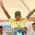 Oscar Soliz, campeón de la Vuelta al Tolima.