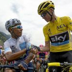 Nairo Quintana y Chris Froome.