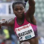 Caterine Ibargüen, campeona mundial de salto triple