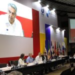 La clausura de la Conferencia estuvo a cargo del ministro del Trabajo, Lucho Garzón