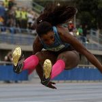 Caterine Ibarguen, medallista olímpica en Londres 2012.