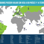 Colombianos pueden viajar sin necesidad de visa a siete nuevos lugares