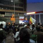 Protestaron contra la privatización de la ETB