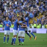 Golazo de Elkin Blanco rescató el triunfo de Millonarios, 2-1, en El Campín, frente al Atlético Huila
