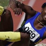 Caterine Ibargüen vuelve a ganar, en la Liga Diamante