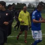 Santa Fe y Millonarios realizaron una práctica conjunta