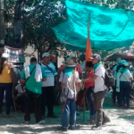 Primer día de paro Campesino