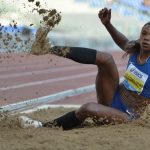 Caterine Ibargüen ganó en Roma