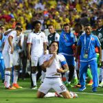 James Celebra un Gran Gol