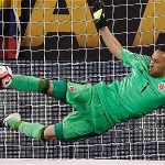 David Ospina fue la figura en la tanda definitiva contra Perú, en los cuartos de final.