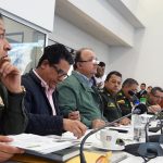 En el día 41 del paro camionero, el ministro de Defensa, Luis Carlos Villegas