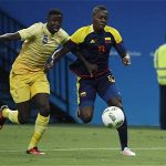 Colombia empato con Suecia