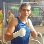 Céiber Ávila, poco después del combate ganado en el comienzo de su participación en Río 2016