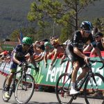 Chris Froome y Esteban Chaves durante la  tercera etapa