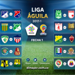 Sorteo Liga Aguila I 2017