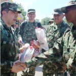 General Hugo López, comandante de la Fuerza de Tarea Vulcano del Ejército00