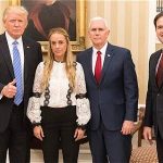 El Presidente de Estados Unidos se reunió este miércoles con Lilian Tintori en la Casa Blanca.