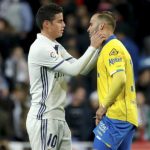 James junto a su excompañero Jesé