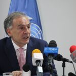 Jean Arnault, jefe de Misión de las Naciones Unidas en Colombia,