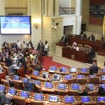 Ministro de Hacienda, Mauricio Cárdenas, tras su presentación del proyecto de ley de Adición al Presupuesto General de la Nación 2017